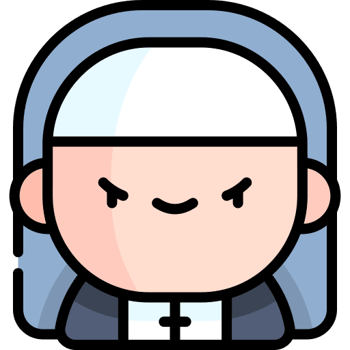 Nun costume nun halloween icon