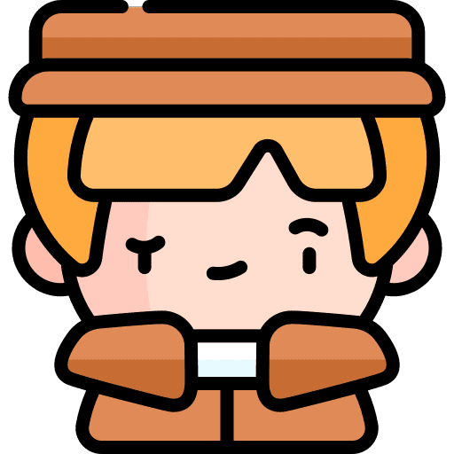 Detective detective security hat icon