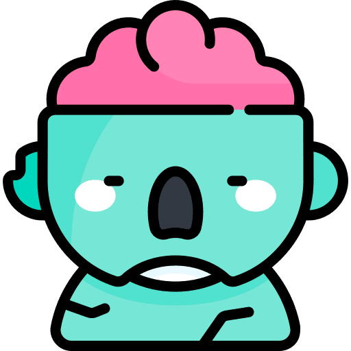 Zombie zombie spooky scary icon