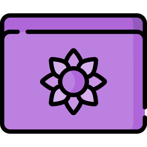Pilates lotus block pilates icon
