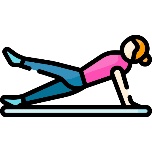 Pilates pilates people woman icon