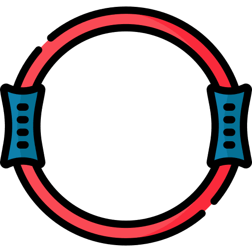 Pilates pilates resistance ring gym icon