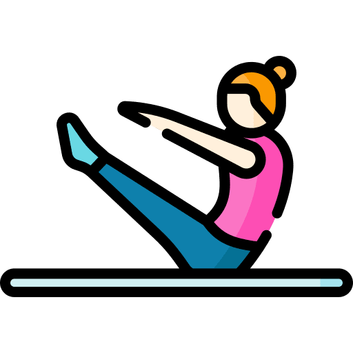 Pilates body wellness pilates icon