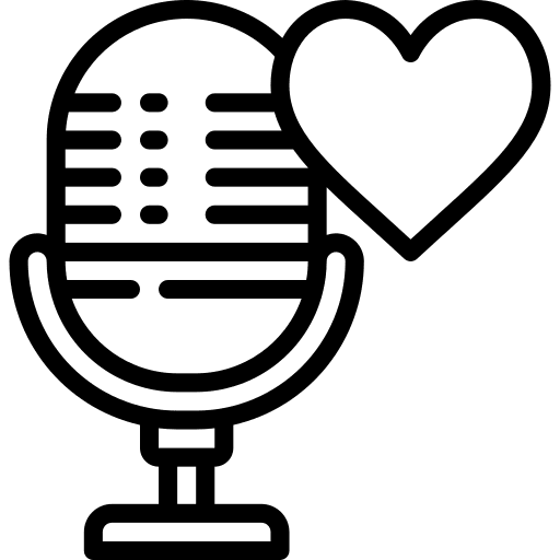 Love love podcast communications icon