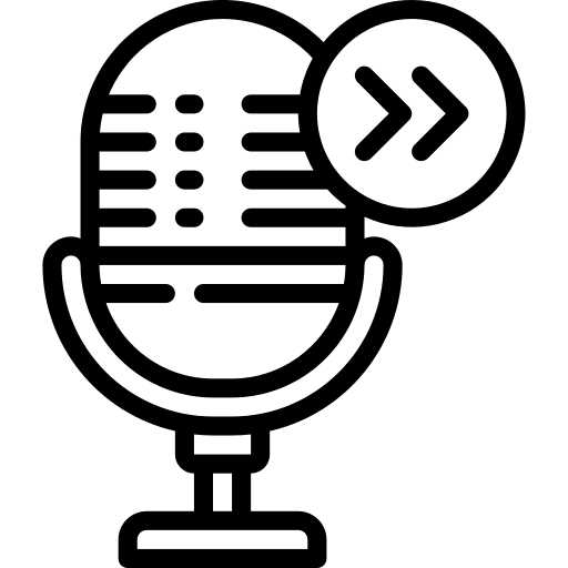 Skip radio podcast wifi icon