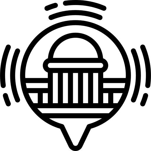 Building wifi headphones communications icon