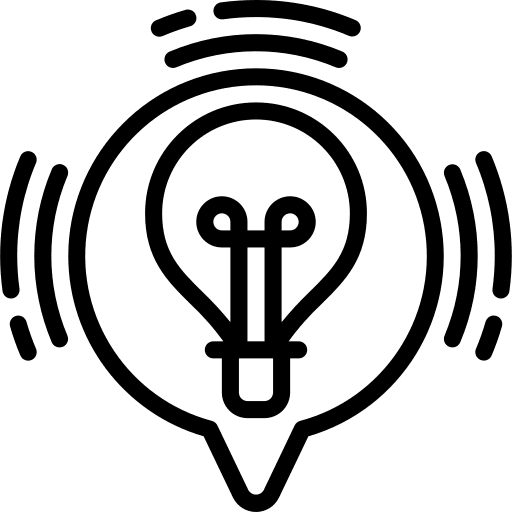 Bulb wifi headphones online icon