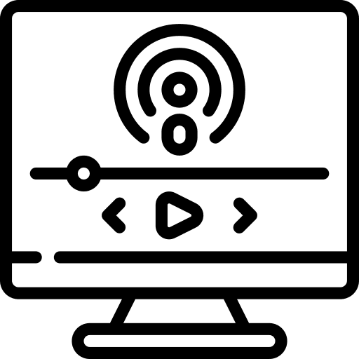 Computer computer music and multimedia communications icon