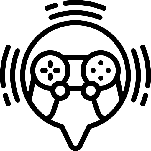 Gamer podcast favorite online icon