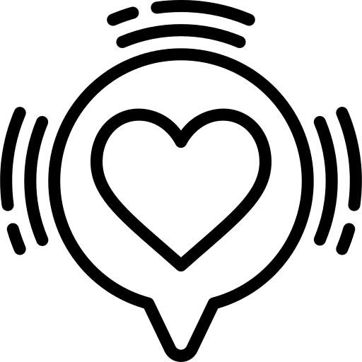 Love radio headphones podcast icon