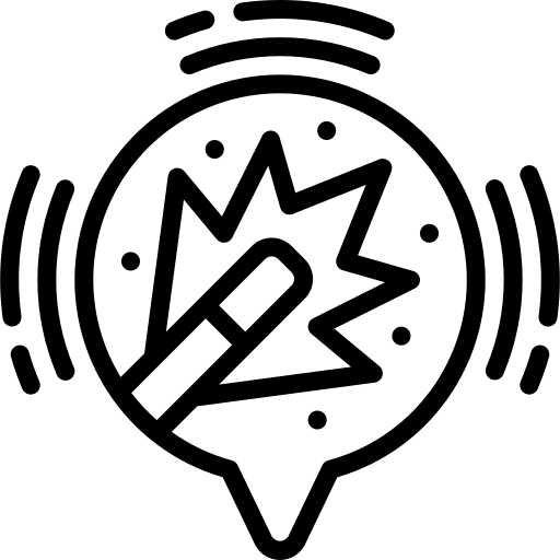 Magic speech bubble wifi communications icon