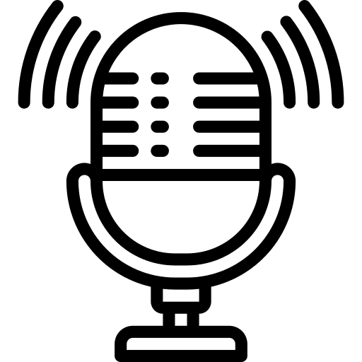 Microphone radio favorite microphone icon