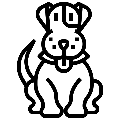 Puppy animal kingdom puppy animals icon