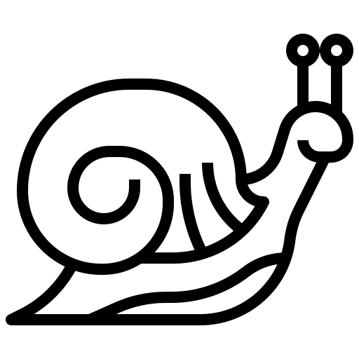 Snail animal wildlife animal kingdom icon