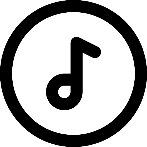 Note music interface music and multimedia icon