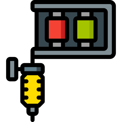 Tattoo needles tools and utensils tattoo icon