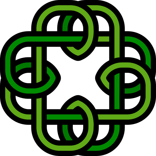 Celtic cultures pagan triangle icon