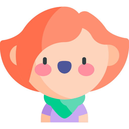 Woman avatar young person icon