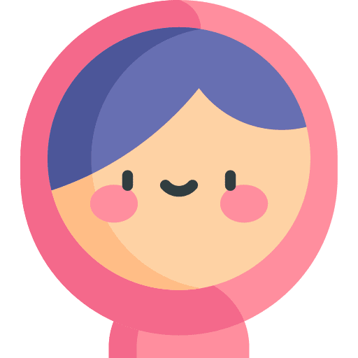 Muslim woman arab avatar icon