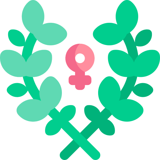 Peace gender shapes and symbol identity icon