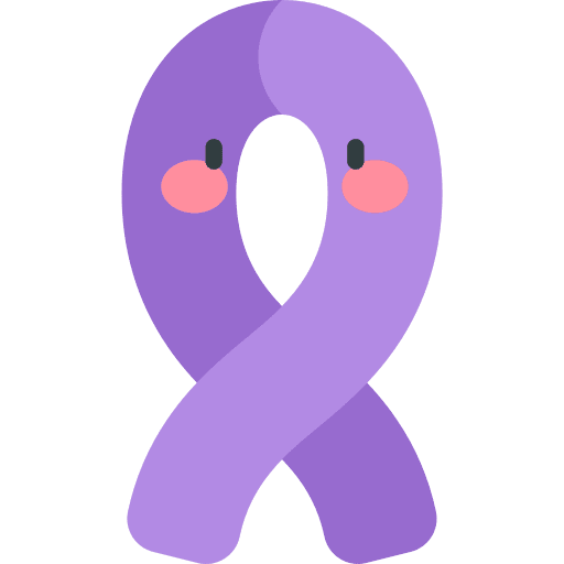 Ribbon woman female feminism icon