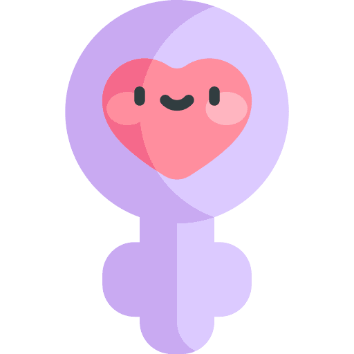 Chat speech bubble feminism women icon