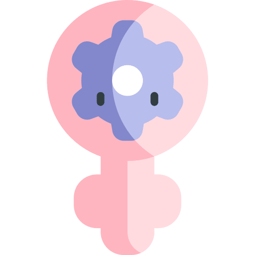 Venus girl femenine working icon