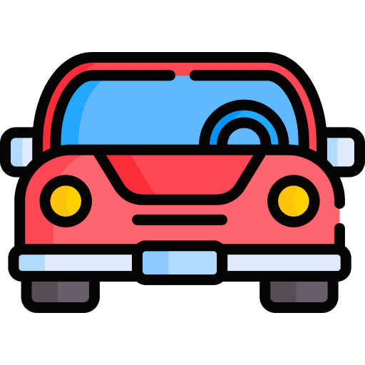 Car transportation automobile pickup car icon