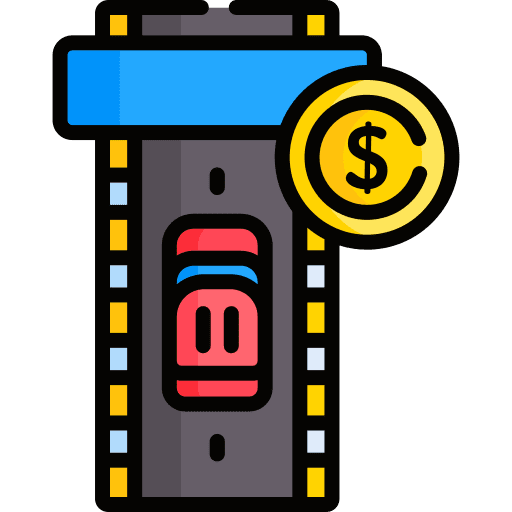 Toll great barrier reef barrier security icon