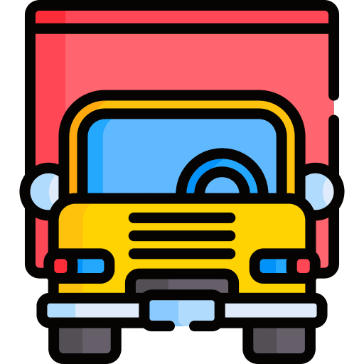 Truck transport transportation delivery icon