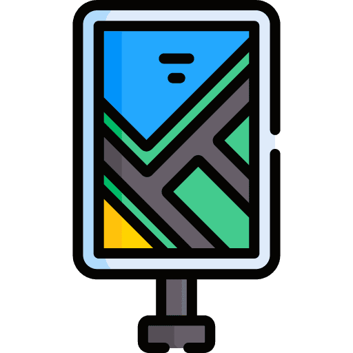 Road map road map basic app maps and flags icon