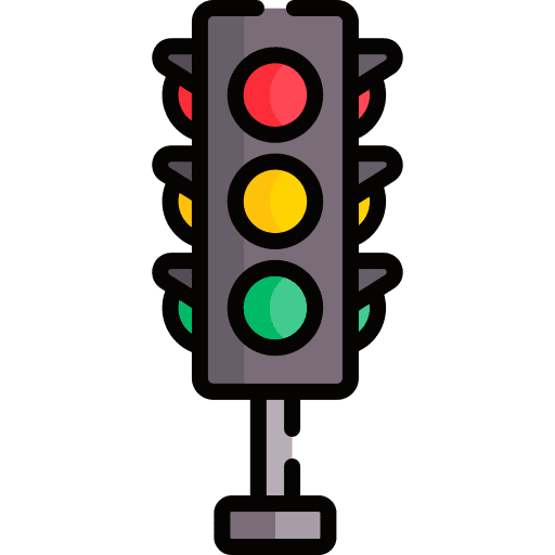 Traffic lights traffic lights drive traffic icon