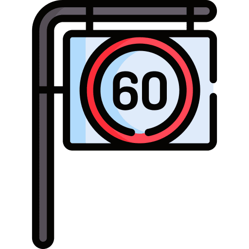 Road sign road direction road sign icon