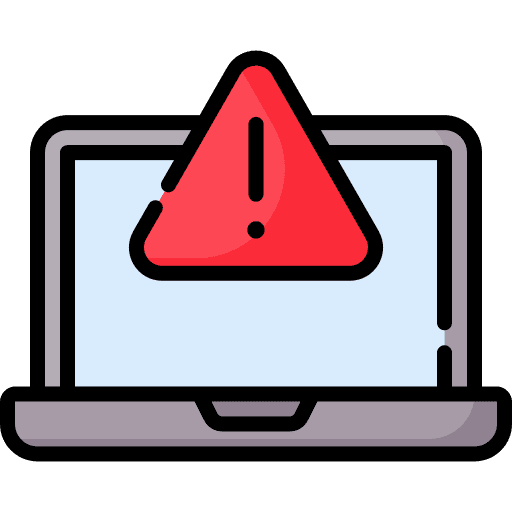 Virus virus warning software security icon