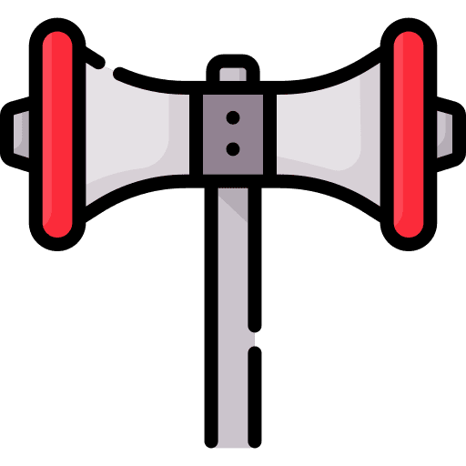 Alert danger signaling warning sign icon