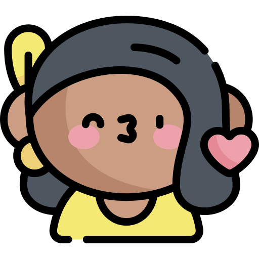 Kissing kiss romance emoticons icon