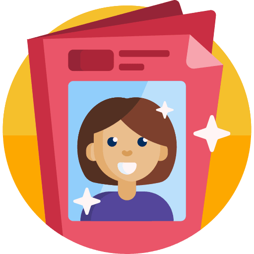 Fashion fashion magazine commerce and shopping icon