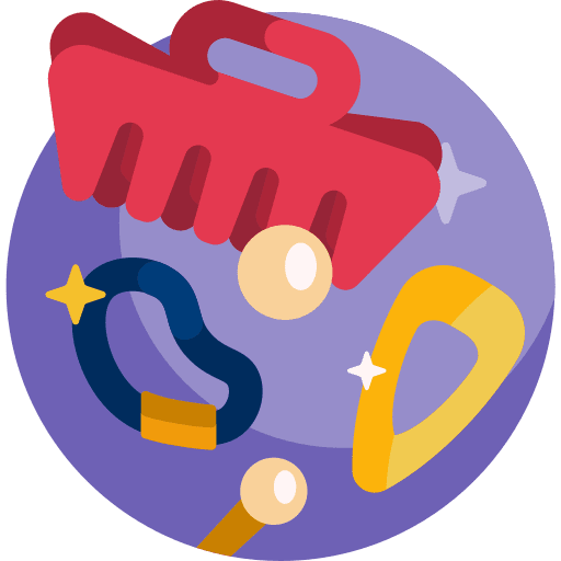 Hair grooming commerce and shopping beauty salon icon