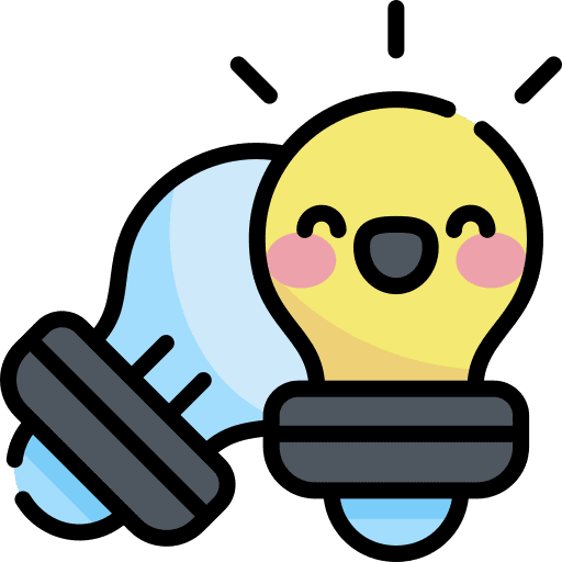 Light bulb electronics bulb invention icon