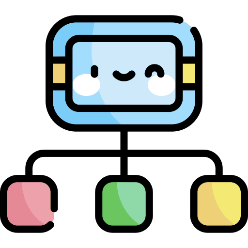 Organization organized hierarchy order icon