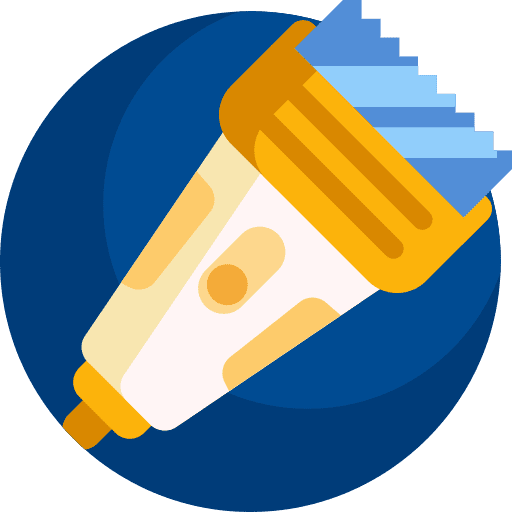 Hair clipper barber hairdresser shaver icon