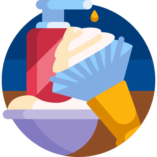 Shave shave beauty brush icon