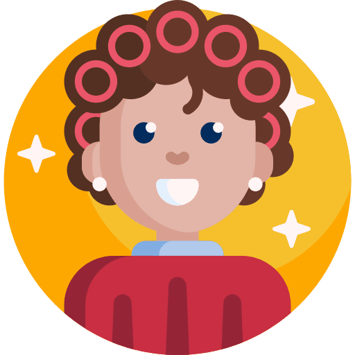 Women curlers women treatments icon