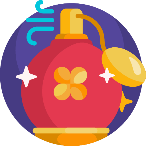 Spray commerce and shopping perfume scent icon