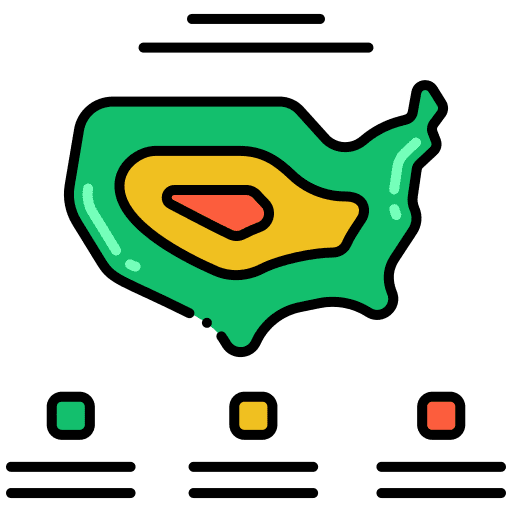 Heatmap pin heatmap map icon