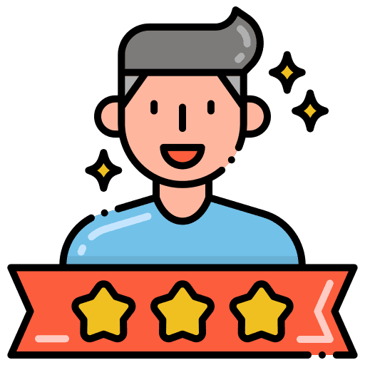 Customer feedback review client customer review icon