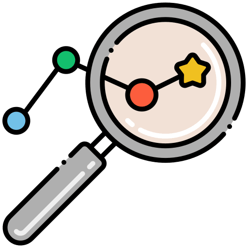 Data driven data driven marketing icon