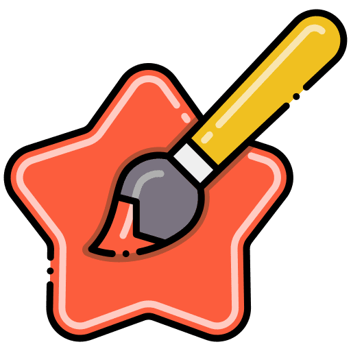 Graphic design art and design graphic edit tool icon