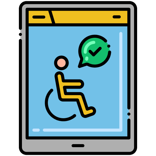 Accessibility ui platform browser icon