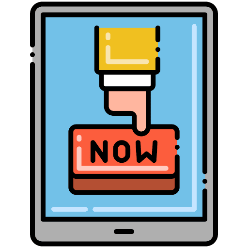 Call to action call to action marketing hand icon